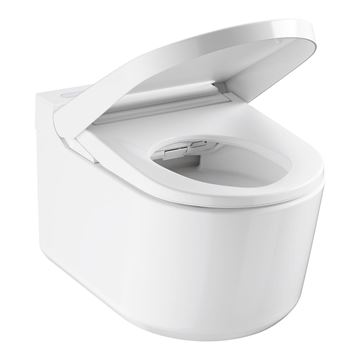 GROHE SENSIA ARENA závesné WC s bidetovým sedadlom, SoftClose, Rimless, HyperClean, alpská biela 36508SH0 Obrázek - fotka
