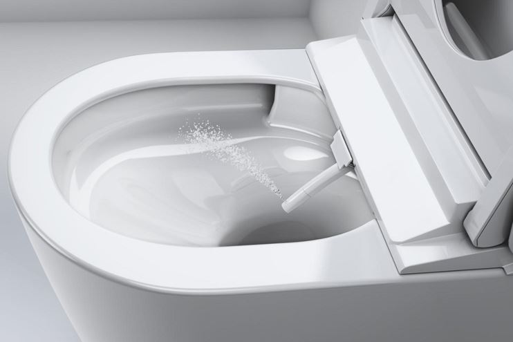 GROHE SENSIA ARENA závesné WC s bidetovým sedadlom, SoftClose, Rimless, HyperClean, alpská biela 36508SH0 Obrázek - fotka