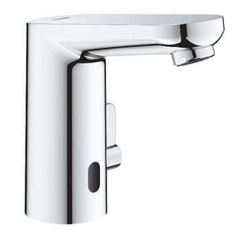 GROHE EUROSMART COSMOPOLITAN E umývadlová senzorová batéria s reguláciou teploty, napájanie zo siete, Water Saving, chróm