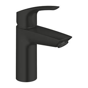 GROHE EUROSMART umývadlová stojanková batéria, s odtokovou súpravou, Water Saving, matná čierna