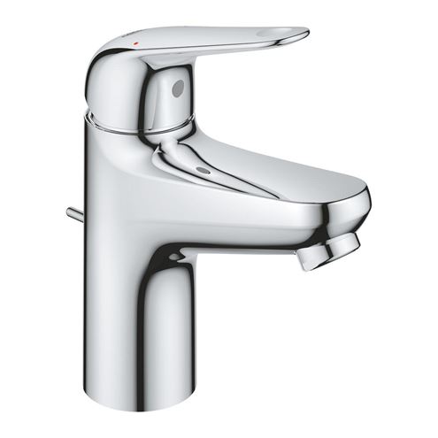 GROHE EUROECO umývadlová stojanková batéria, s odtokovou súpravou, Water Saving, chróm 23262001 Obrázek - Hlavní obrázek