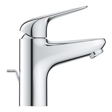 GROHE EUROECO umývadlová stojanková batéria, s odtokovou súpravou, Water Saving, chróm 23262001 Obrázek - fotka