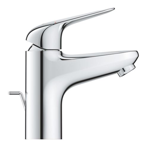 GROHE EUROECO umývadlová stojanková batéria, s odtokovou súpravou, Water Saving, chróm 23262001 Obrázek - fotka