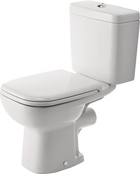 DURAVIT D-CODE WC kombi misa, zadný odpad