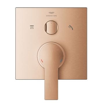 GROHE ALLURE sprchová podomietková batéria, pre 2 spotrebiče, brúsený warm sunset 29176DL1 Obrázek - fotka