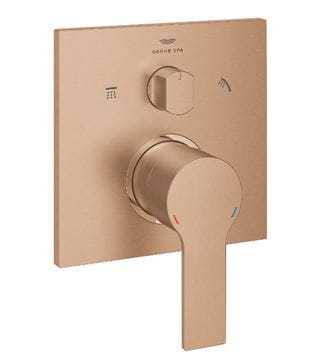 GROHE ALLURE sprchová podomietková batéria, pre 3spotrebiče, brúsený warm sunset