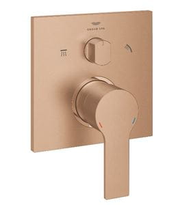 GROHE ALLURE sprchová podomietková batéria, pre 2 spotrebiče, brúsený warm sunset