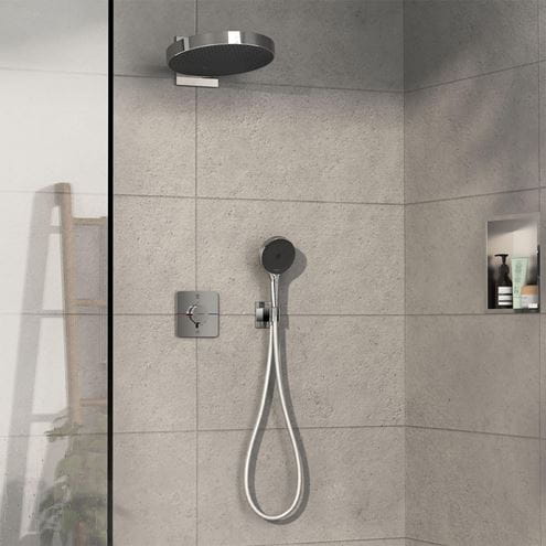 HANSGROHE SHOWER SELECT COMFORT Q podomietková termostatická batéria, pre 2 spotrebiče, chróm 15583000 Obrázek - fotka