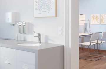 GROHE EUROSMART umývadlová stojanková batéria, Water Saving , chróm 23985003 Obrázek - fotka