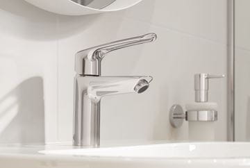 GROHE EUROSMART umývadlová stojanková batéria, Water Saving, chróm 23986003 Obrázek - fotka