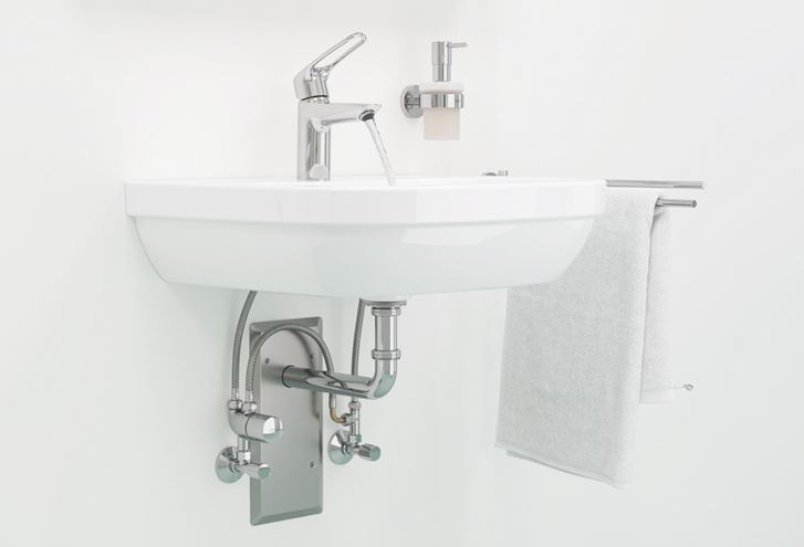 GROHE EUROSMART umývadlová stojanková batéria, Water Saving, chróm 23986003 Obrázek - fotka