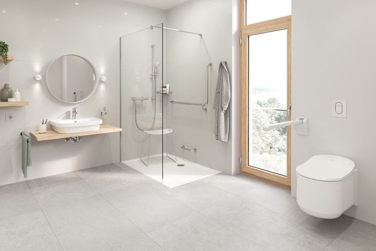 GROHE EUROSMART umývadlová stojanková batéria, Water Saving, chróm 23986003 Obrázek - fotka