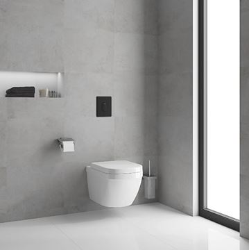 GROHE SKATE AIR ovládacie tlačidlo pre dve splachovania, plast, phantom black 38505KF0 Obrázek - fotka