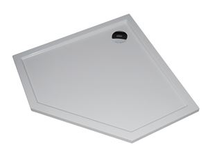 HÜPPE PURANO sprchová vanička 90x90 cm, liaty mramor, bez nožičiek, s protišmykom