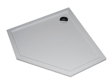 HÜPPE PURANO sprchová vanička 90x90 cm, liaty mramor, bez nožičiek, s protišmykom