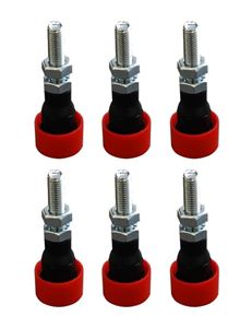 HÜPPE PURANO nožičky k vaničke 12-16 cm, set 6 ks
