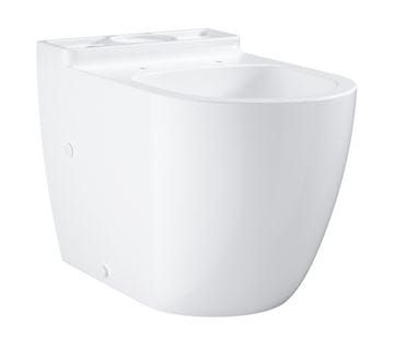 GROHE BAU CERAMIC stacionárne WC, Rimless splachovanie, zadný odpad, alpská biela