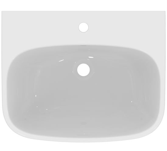 IDEAL STANDARD I.LIFE A umývadlo 60 cm, s otvorom pre batériu a prepadom T470501 Obrázek - fotka