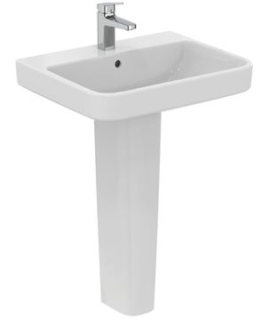 IDEAL STANDARD I.LIFE B umývadlo 60 cm, s otvorom pre batériu a prepadom T460701 Obrázek - fotka