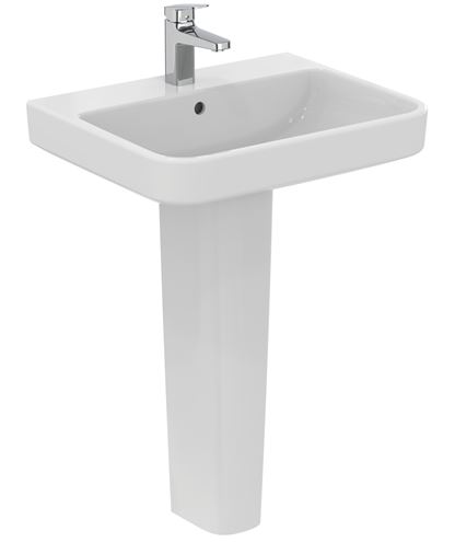 IDEAL STANDARD I.LIFE B umývadlo 60 cm, s otvorom pre batériu a prepadom T460701 Obrázek - fotka
