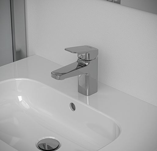 IDEAL STANDARD I.LIFE A umývadlo 64 cm, s otvorom pre batériu a prepadom T461901 Obrázek - fotka