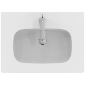 IDEAL STANDARD I.LIFE A umývadlo 64 cm, s otvorom pre batériu a prepadom T461901 Obrázek - fotka