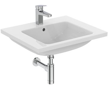 IDEAL STANDARD I.LIFE B umývadlo 61 cm, s otvorom pre batériu a prepadom T460501 Obrázek - fotka