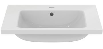 IDEAL STANDARD I.LIFE B umývadlo 61 cm, s otvorom pre batériu a prepadom T460501 Obrázek - fotka