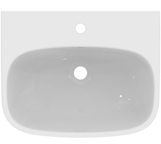 IDEAL STANDARD I.LIFE A umývadlo 55 cm, s otvorom pre batériu a prepadom T470601 Obrázek - fotka