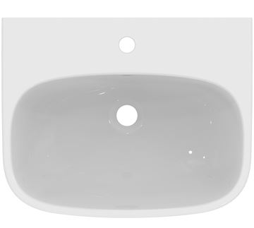 IDEAL STANDARD I.LIFE A umývadlo 55 cm, s otvorom pre batériu a prepadom T470601 Obrázek - fotka