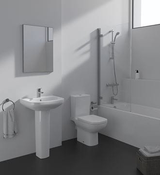 IDEAL STANDARD I.LIFE A umývadlo 55 cm, s otvorom pre batériu a prepadom T470601 Obrázek - fotka