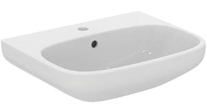 IDEAL STANDARD I.LIFE A umývadlo 55 cm, s otvorom pre batériu a prepadom