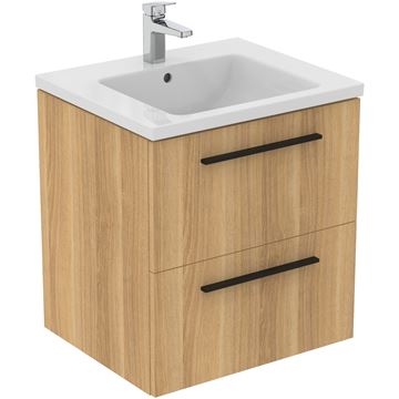 IDEAL STANDARD I.LIFE B skrinka pod umývadlo 60x50,5x63 cm, 2 zásuvky, prírodný dub T5270NX Obrázek - fotka