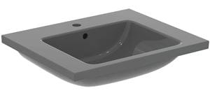 IDEAL STANDARD I.LIFE B umývadlo 61 cm, s otvorom pre batériu a prepadom, lesklá šedá