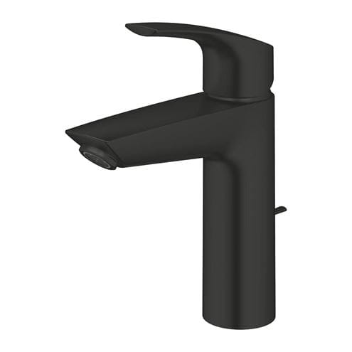 GROHE EUROSMART umývadlová stojanková batéria, s odtokovou súpravou, matná čierna 233222433 Obrázek - fotka