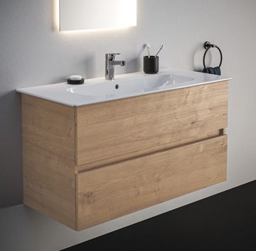 IDEAL STANDARD I.LIFE A umývadlo 104 cm, s otvorom pre batériu a prepadom T462101 Obrázek - fotka