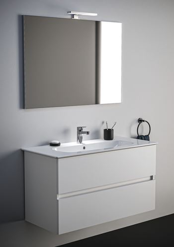 IDEAL STANDARD I.LIFE A umývadlo 104 cm, s otvorom pre batériu a prepadom T462101 Obrázek - fotka