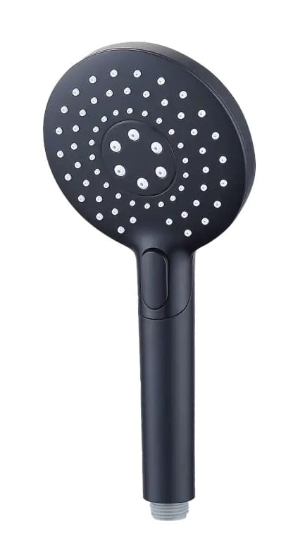 HERZ ručná sprcha pr. 110 mm, 3 prúdy, čierna