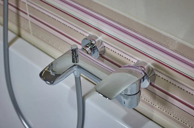 HERZ ELITE vaňová nástenná batéria, chróm UH00373 Obrázek - fotka