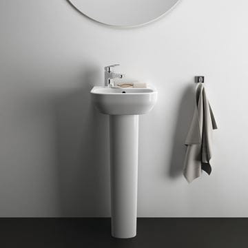 IDEAL STANDARD I.LIFE A umývadlo 35 cm, s otvorom vľavo pre batériu a prepadom T470901 Obrázek - fotka