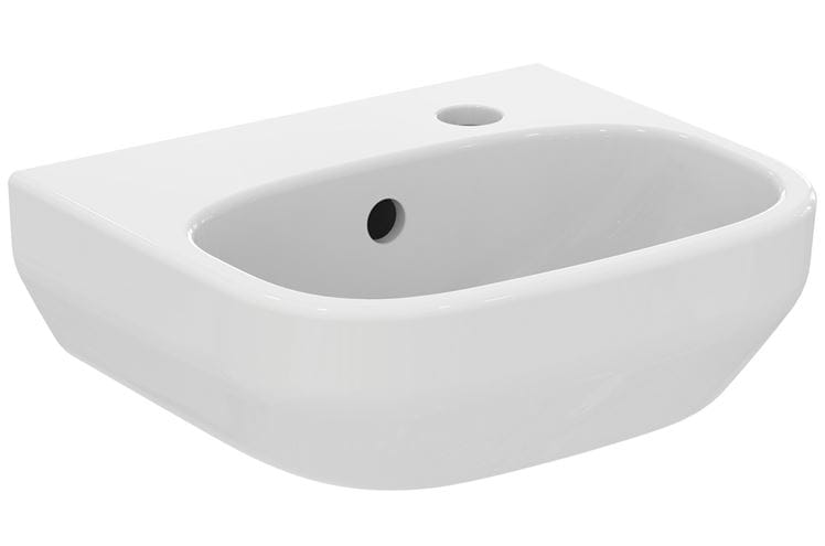 IDEAL STANDARD I.LIFE A umývadlo 35 cm, s otvorom vpravo pre batériu a prepadom T471001 Obrázek - Hlavní obrázek