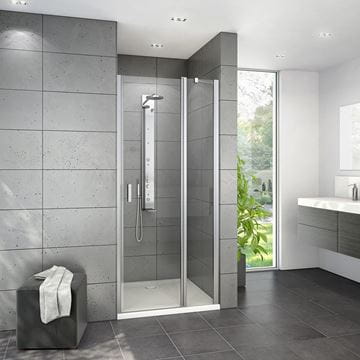 ROTH LIMAYA LINE LYE4/900 sprchové dvere 90x195 cm, lietacie, brillant/sklo transparent 1135008255 Obrázek - fotka
