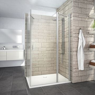 ROTH LIMAYA LINE LYE4/900 sprchové dvere 90x195 cm, lietacie, brillant/sklo transparent 1135008255 Obrázek - fotka