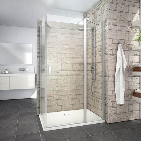 ROTH LIMAYA LINE LYE4/900 sprchové dvere 90x195 cm, lietacie, brillant/sklo transparent 1135008255 Obrázek - fotka