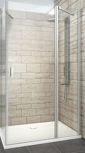 ROTH LIMAYA LINE LYE4/900 sprchové dvere 90x195 cm, lietacie, brillant/sklo transparent 1135008255 Obrázek - Hlavní obrázek