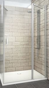 ROTH LIMAYA LINE LYE4/900 sprchové dvere 90x195 cm, lietacie, brillant/sklo transparent
