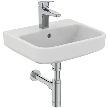 IDEAL STANDARD I.LIFE B umývadlo 45 cm, s otvorom pre batériu a prepadom T461001 Obrázek - fotka