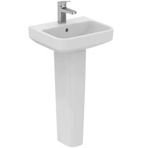 IDEAL STANDARD I.LIFE B umývadlo 45 cm, s otvorom pre batériu a prepadom T461001 Obrázek - fotka