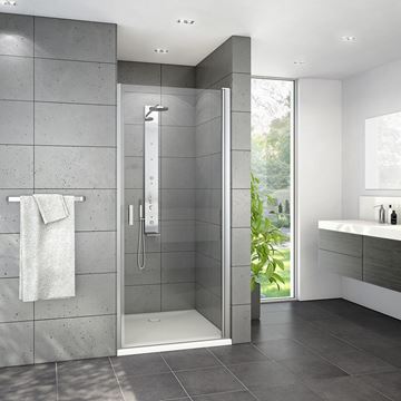 ROTH LIMAYA LINE LYE2/1000 sprchové dvere 100x195 cm, lietacie, brillant/sklo transparent 1135008246 Obrázek - fotka