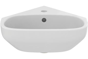 IDEAL STANDARD I.LIFE A umývadlo rohové 45 cm, s otvorom pre batériu a prepadom T471101 Obrázek - fotka